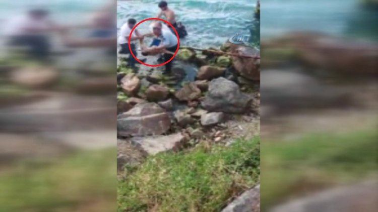 Çengelköy sahilinde 15 yaşında bir genç akıntıya kapıldı