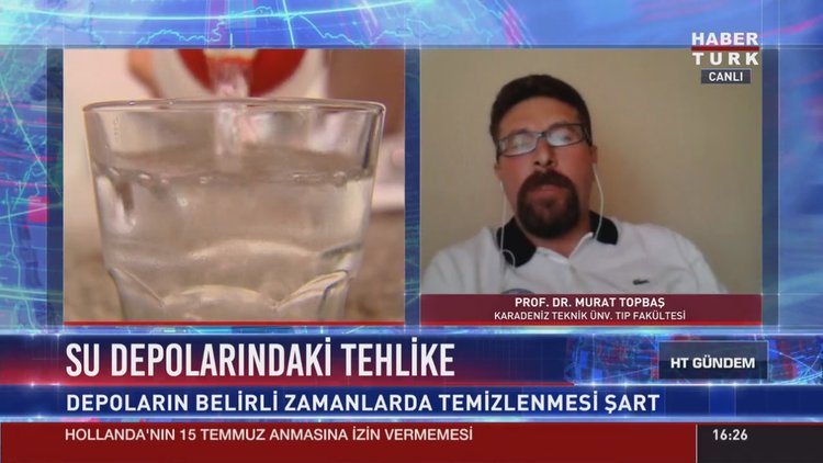 Şebeke sularına dikkat!
