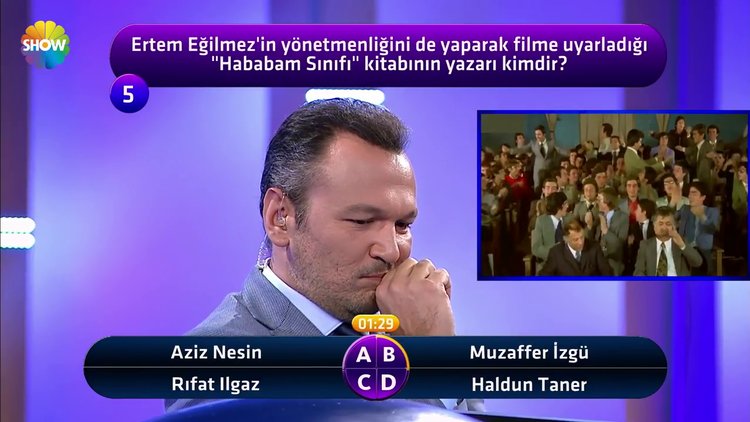 Ali Sunal'ı duygulandıran soru!