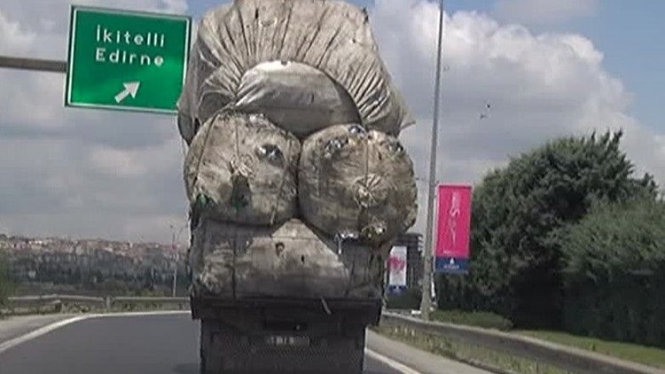 Trafikte tehlike saçtı