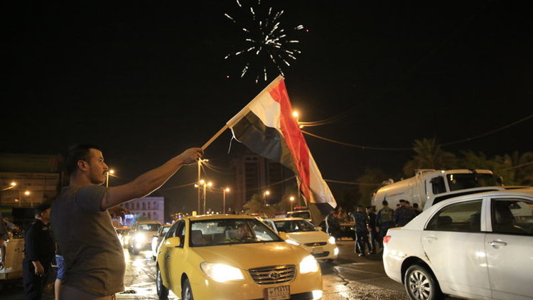 Musul'da zafer coşkusu