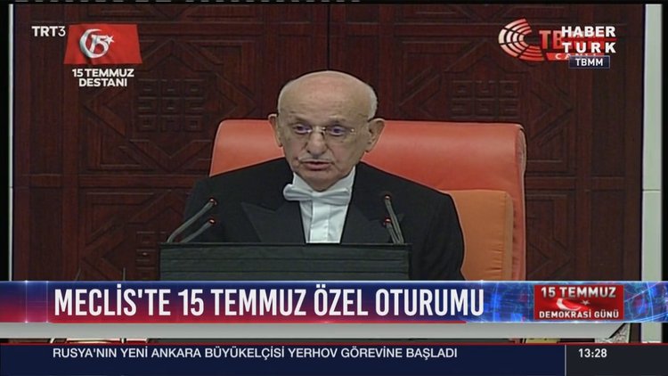 Meclis Başkanı İsmail Kahraman 15 Temmuz Özel Oturumu'nda konuştu