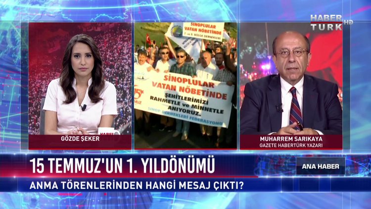 Ana Haber 16 Temmuz 2017 - (15 Temmuz'un Yıldönümü Muharrem Sarıkaya)