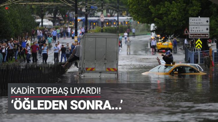 Kadir Topbaş&#039;tan son dakika açıklaması