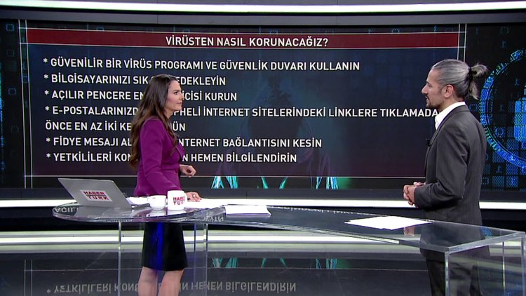 Ece Üner İle 1 Gün - 28 Haziran 2017 - Petya Virüs (Cem Sünbül)