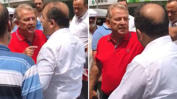 Vekille kaymakamın sert tartışması