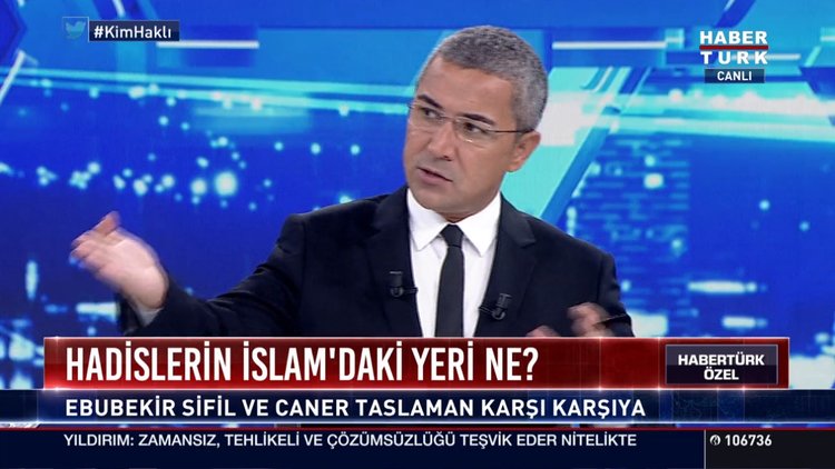 Caner Taslaman ve Ebubekir Sifil Habertürk TV'de