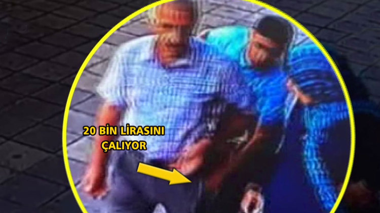 20 bin lirası bir saniyede çalındı