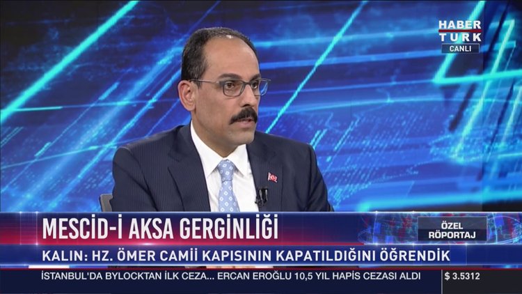 Cumhurbaşkan Sözcüsü İbrahim Kalın'dan Habertürk TV'ye açıklamalar