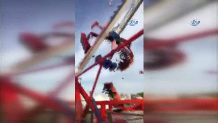 Lunaparktaki eğlence ölümle bitti!