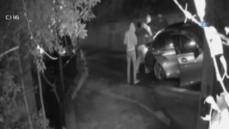 Lüks otelde yakalanan hırsızların güvenlik kamera görüntüleri ortaya çıktı