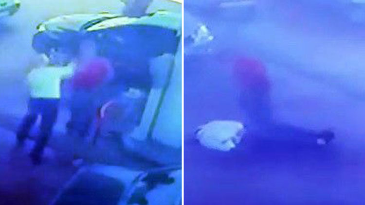 Ölümle son bulan kavga anı kamerada