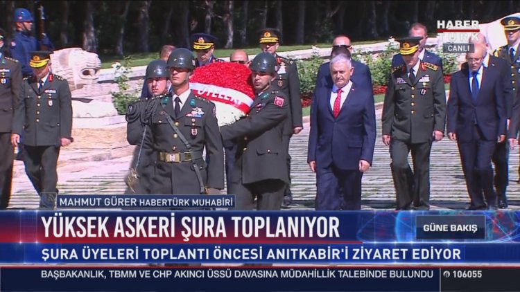 YAŞ üyeleri Anıtkabir'i ziyaret etti