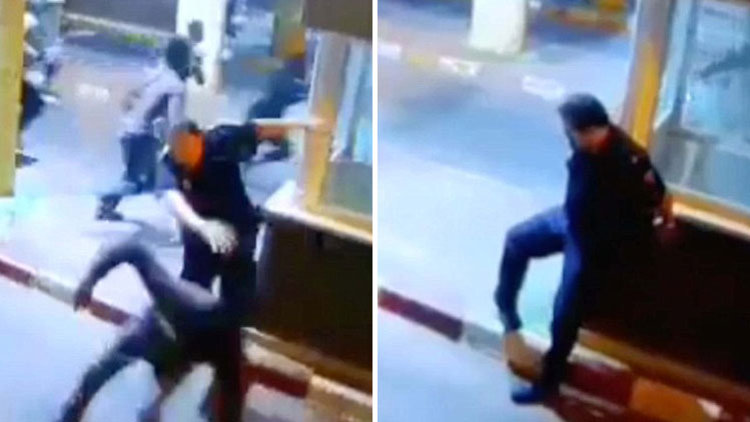 Sınırı koşarak geçtiler