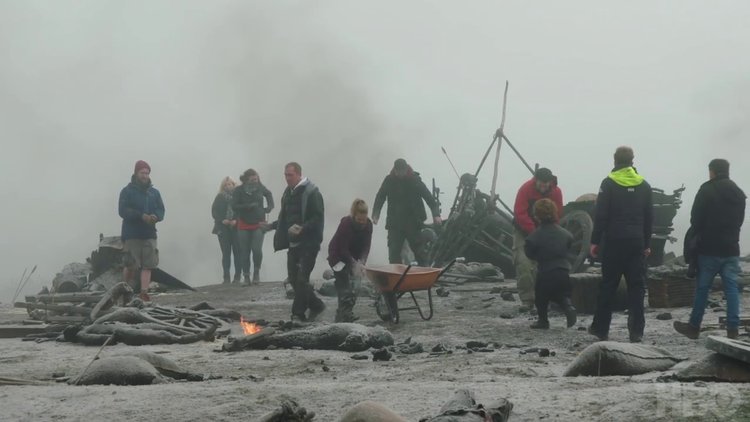 Game of Thrones'un savaş sahnesinin kamera arkası görüntüleri