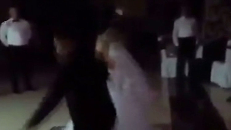 Düğündeki şov hastanelik etti