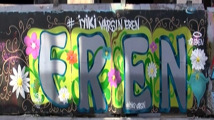 "İyi ki varsın Eren" İstiklal Caddesi'nde