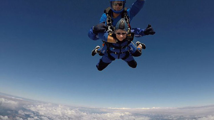 90. yaşını böyle kutladı