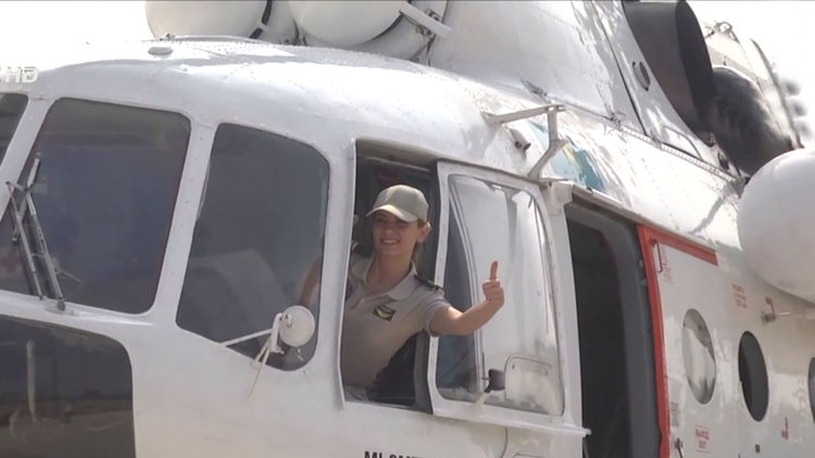 Boeingden sonra yangın helikopteri