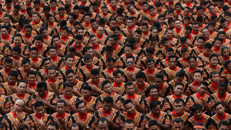 Dans rekoru kırdılar