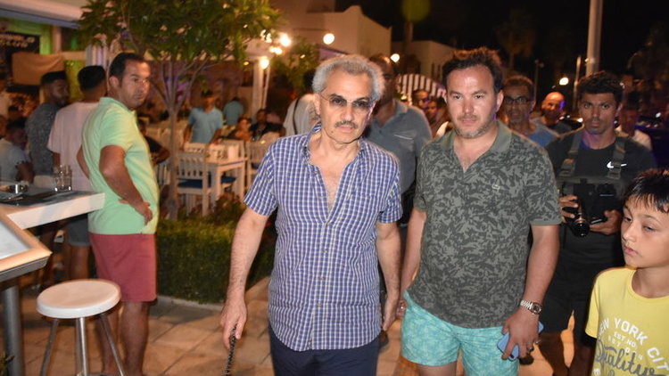 Prens Suud ve ailesinin Bodrum tatili