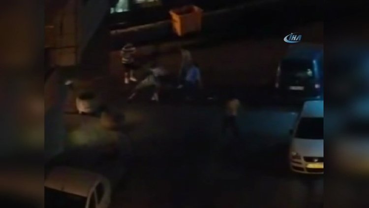 Suriyelilerin kavgası mahalleyi savaş alanına çevirdi