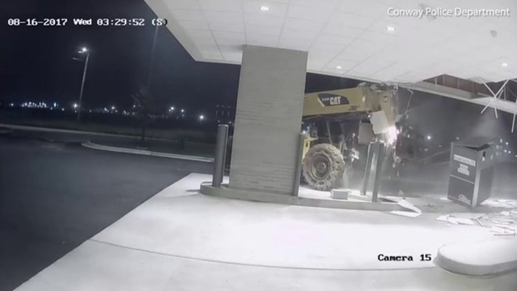 ATM&#039;yi böyle çaldılar