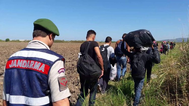 Sazlıkların arasında yakalandılar