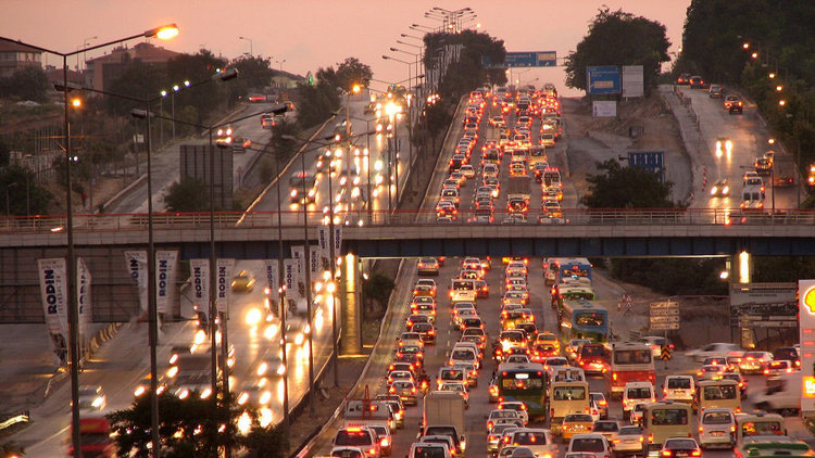 Trafikte tansiyon düştü