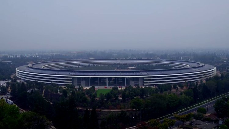 Apple Park'ın son görüntüleri paylaşıldı