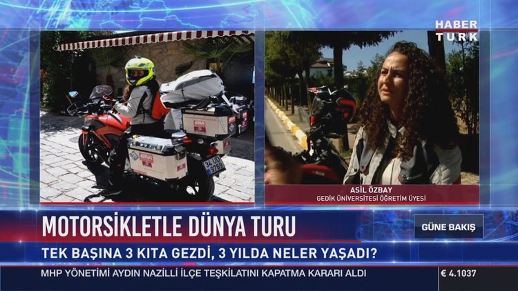 Motosikletle dünya turuna çıktı