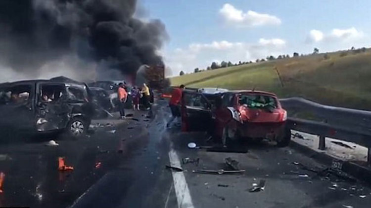 33 araç hasar gördü