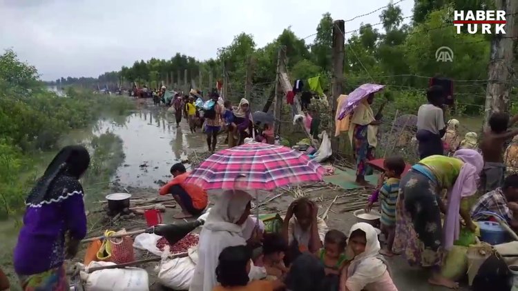 Arakanlı Müslümanların Bangladeş'e kaçışı sürüyor