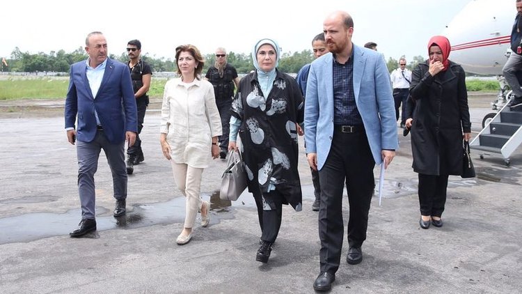 Emine Erdoğan Bangladeş'te