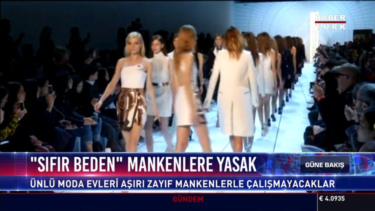 "Sıfır Beden" mankenlere yasak