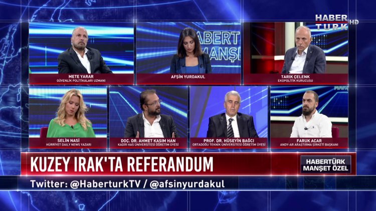 Habertürk Manşet Özel - 7 Eylül 2017 1. Bölüm (Kuzey Irak&#039;ta Referandum)