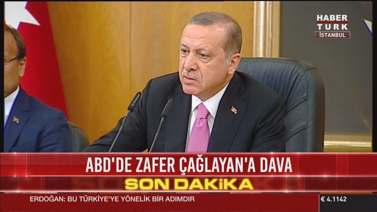 Erdoğan'dan ABD'ye Çağlayan tepkisi: Türkiye'ye yönelik adım, pis kokular geliyor