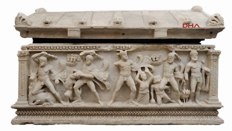 İsviçre'ye kaçırılan Herakles Lahdi geri dönüyor