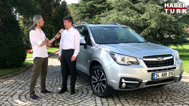 Subaru Türkiye Genel Müdürü Halil Karagülle yeni Forester'ı anlattı