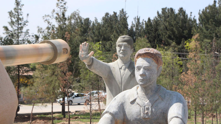 Harran'da 15 Temmuz Anıtı'ndaki Erdoğan heykeli kaldırıldı