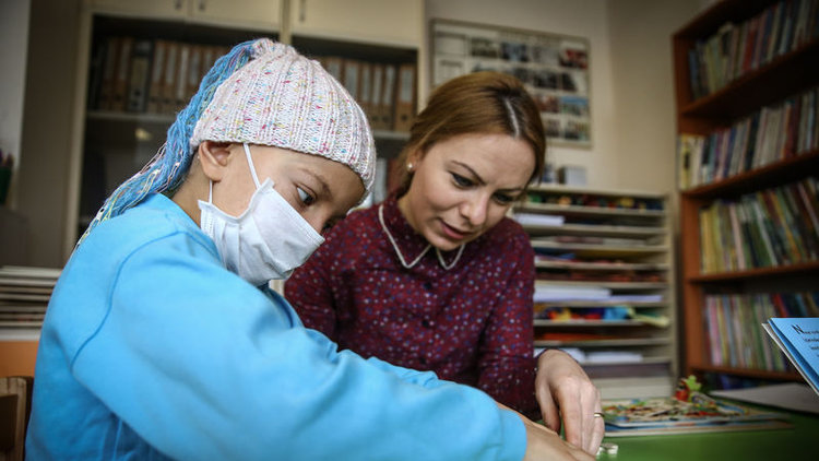 Hastane okula dönüştü