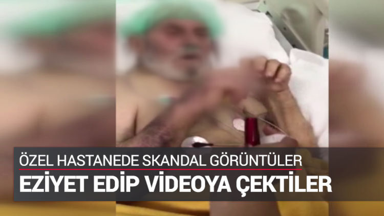 Hastalarla alay ettiler