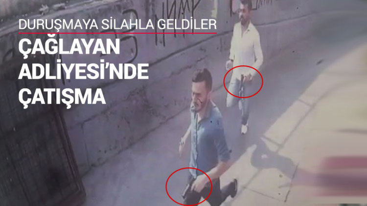Çağlayan Adliyesi'nde çatışma