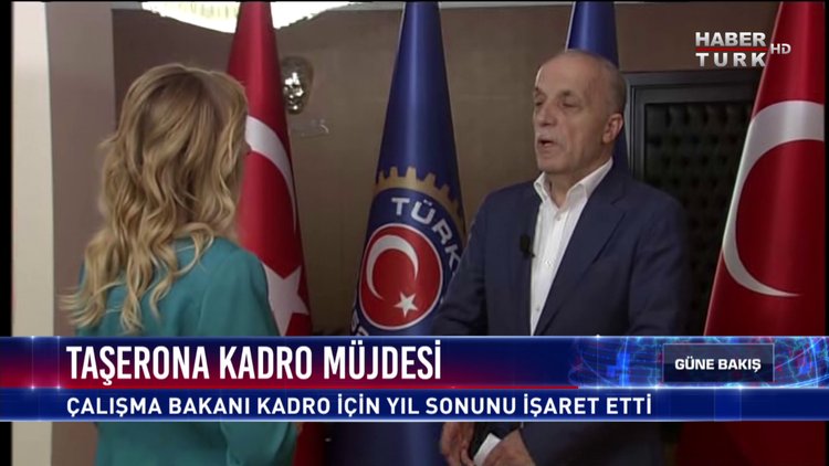 Taşerona Kadro Müjdesi - 21 Eylül 2017 (Türk-İş Genel Başkanı Ergün Atalay)