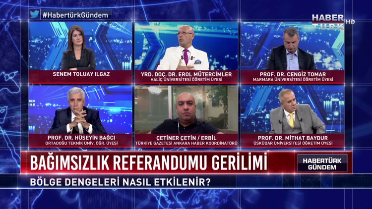 Habertürk Gündem - 23 Eylül 2017 4. Bölüm (Kuzey Irak Referandumu)