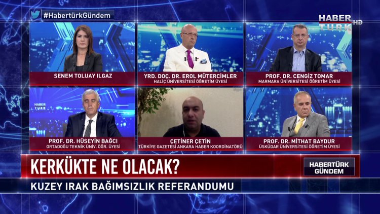 Habertürk Gündem - 23 Eylül 2017 1. Bölüm (Kuzey Irak Referandumu)