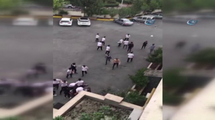 Ataköy Anadolu Lisesi'nde dehşet anları kamerada