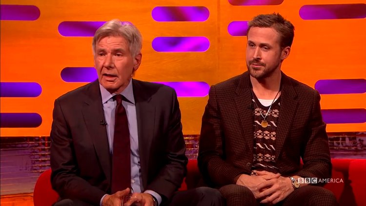 Harrison Ford Ryan Gosling'in adını unuttu