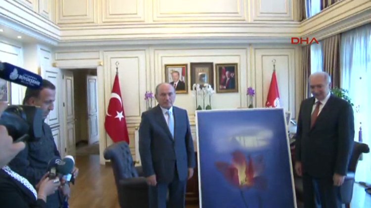 Kadir Topbaş'tan yeni başkana ziyaret