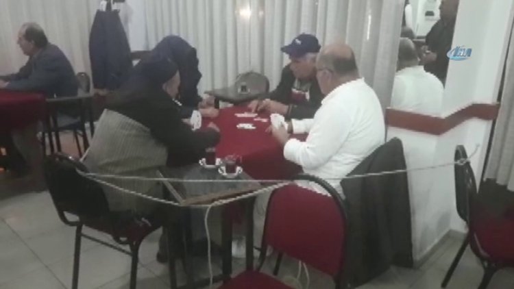 Kahvehanede bedavacılara ipli çözüm